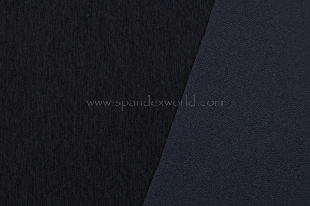 Space Dye Print Spandex (Navy/Midnite)
