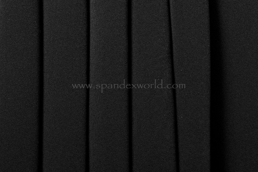 Black Lucid Ciré Spandex, Wholesale Fabric