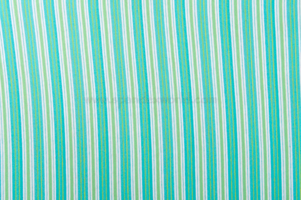 Printed Stripes (Turquoise/Green/Yellow/Multi)