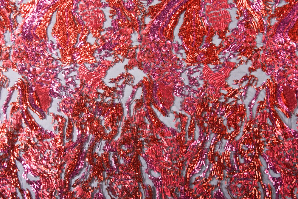 Non-Stretch Sequins (Black/Red/Pink/Fuchsia)
