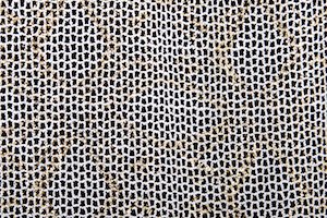 Metalic Fishnet (White/Gold)