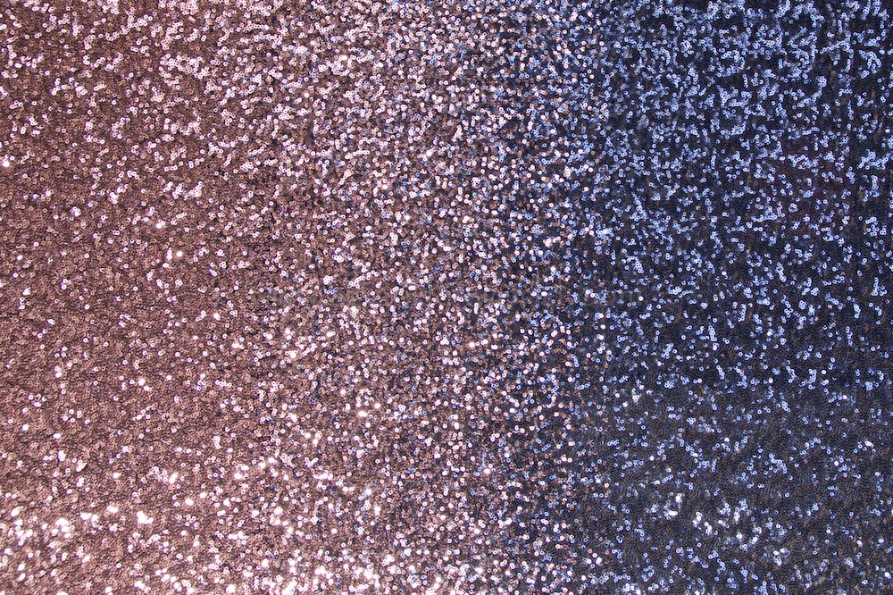 Non Stretch Sequins (Rose/Navy Blue Ombre)
