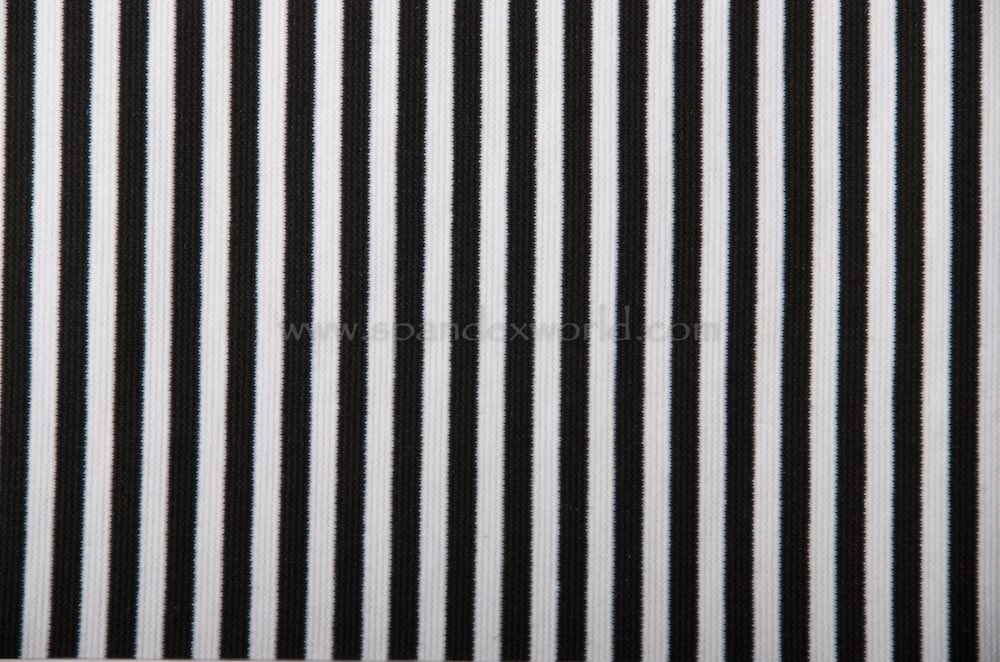 Supplex Stripes (Black/White)