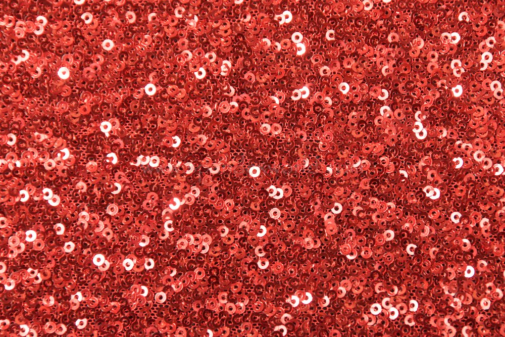 Stretch Sequins(Red/Red)