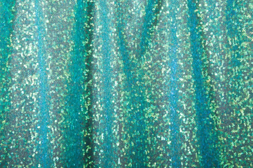 Stretch Sequins (Light Mint/Pearl)
