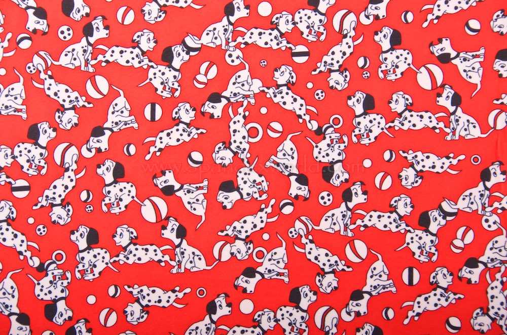 Abstract Print (Red/Back/White)