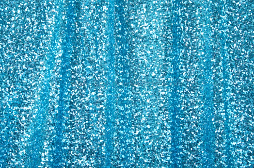 Stretch Sequins( Turquoise/Turquoise)