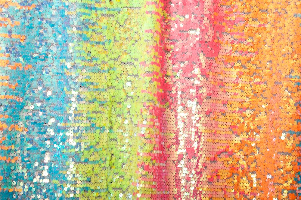 Non Stretch Sequins (White/Pearl Blue/Pink pearl/Lime/Orange/Multi)