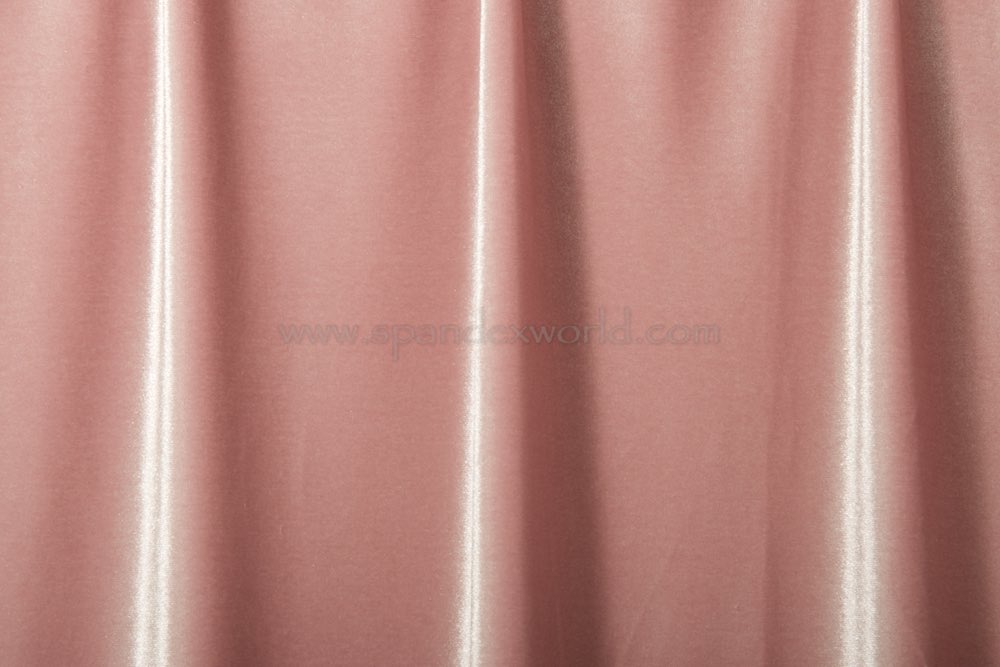 2 way Stretch Solid Velvet (Blush)