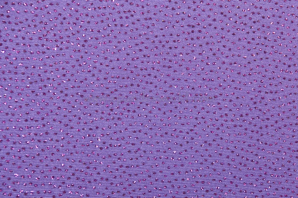 Acetate Glitter Slinky (Violet/Purple)