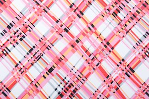 Abstract Prints (White/Red/Pink/Multi)