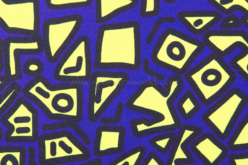 Abstract Prints (Purple/Neon Yellow/Black/Multi)