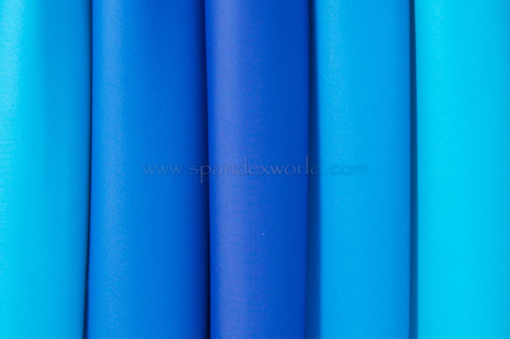 Ombre poly Spandex (Turquoise/Purple)