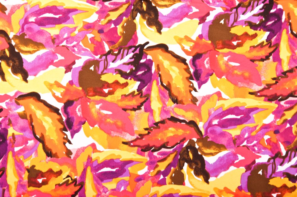 Abstract Prints (Yellow/Orange/Purple/Multi)