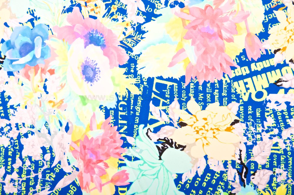 Floral prints (Hot pink/Blue/Yellow/Multi)