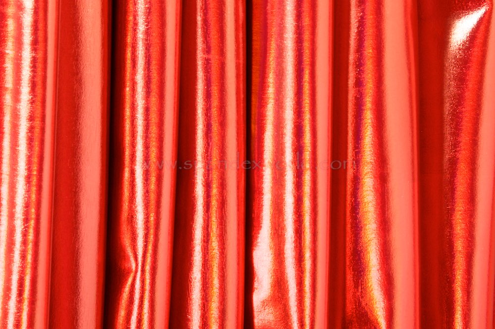 2 Way stretch Reflective Metallic Foil (Red)