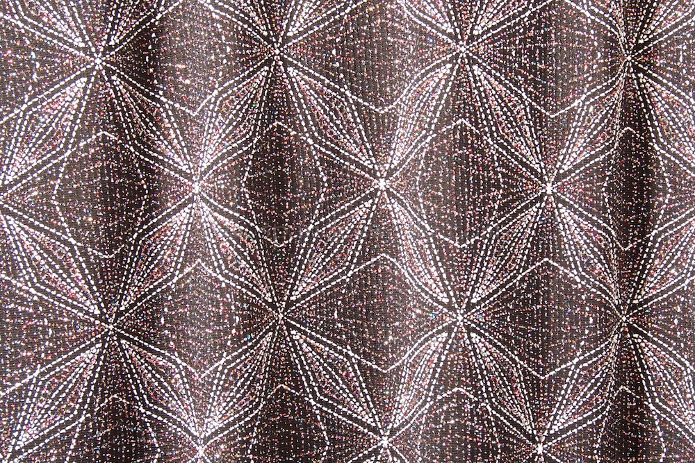 Glitter/Pattern Slinky (Black/White/Silver)