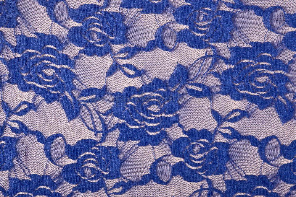 royal blue stretch lace fabric