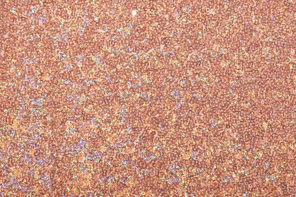 Stretch Sequins (Nude/Rose Gold)