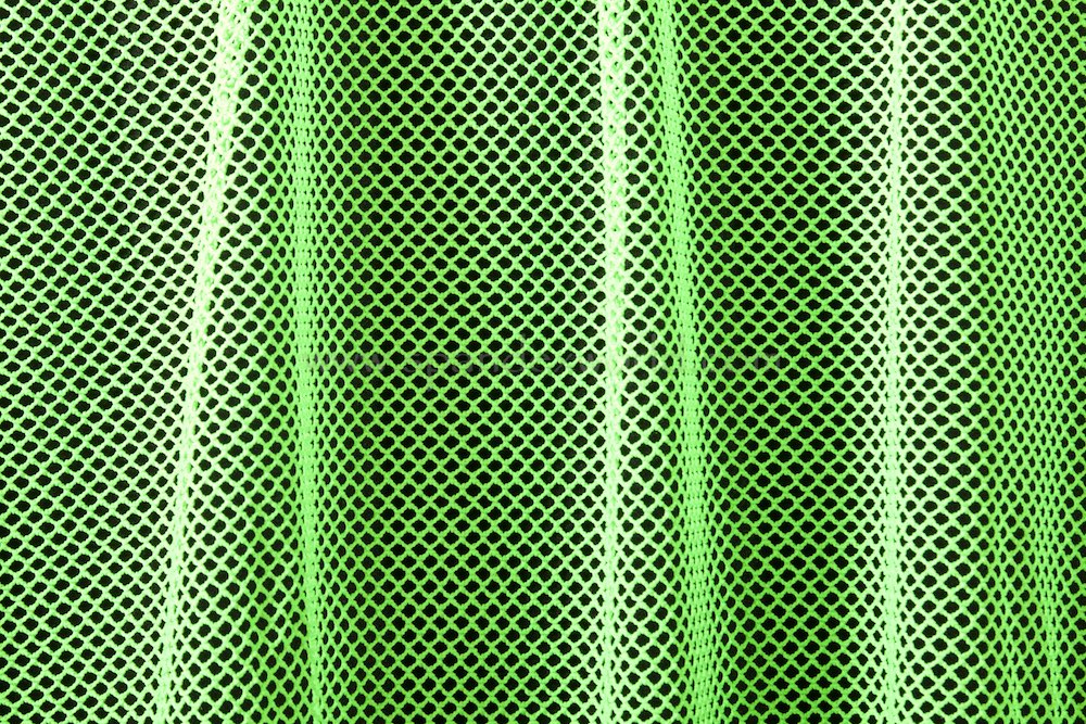 Fishnet Iridescent Rhinestones Fabric - Hunter Green - Spandex Fabric