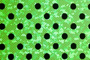 Polka Dots Holograms (Green/Green/Black)