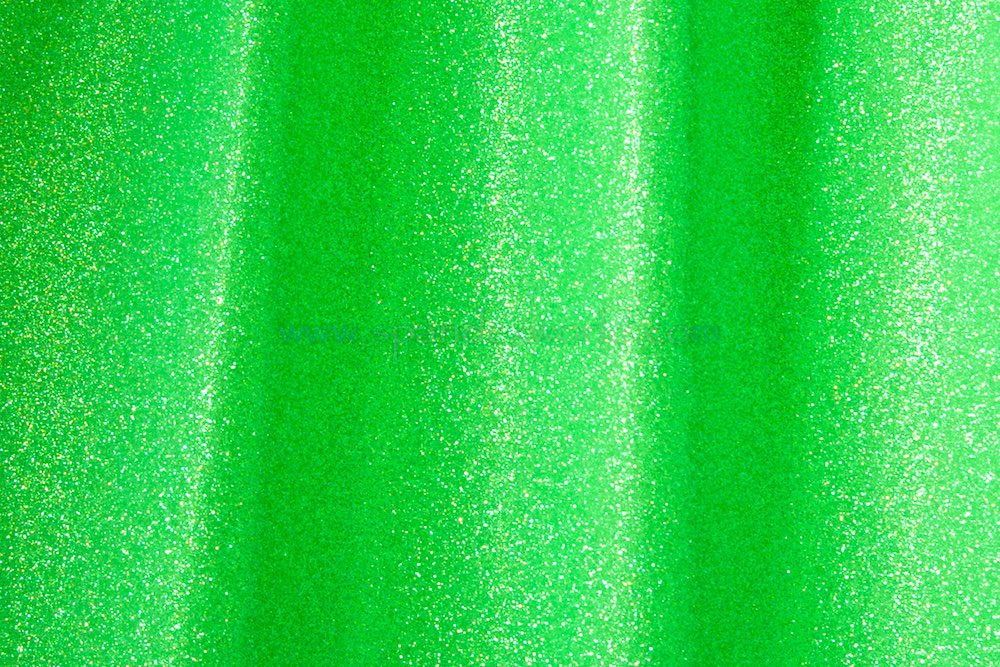 Cracked Ice Fabrics  - Holographic (Neon Green)