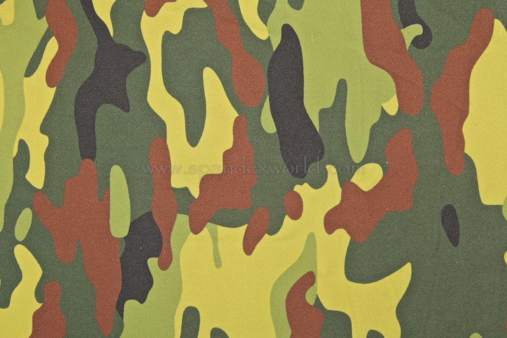 Printed Camouflage (Black/Olive/Green/Multi)