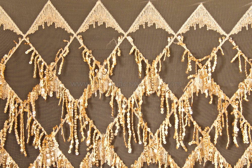 Non-Stretch Sequins (Gold/Gold)