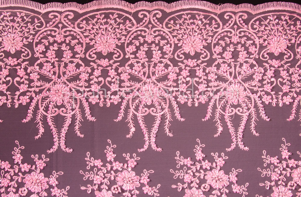 Non-Stretch Sequins (Pink/Pink)