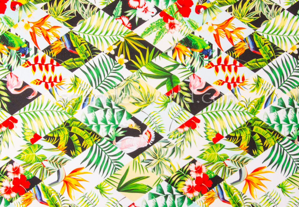 Leaf  Prints  (Green/Red/Yellow/Multi)