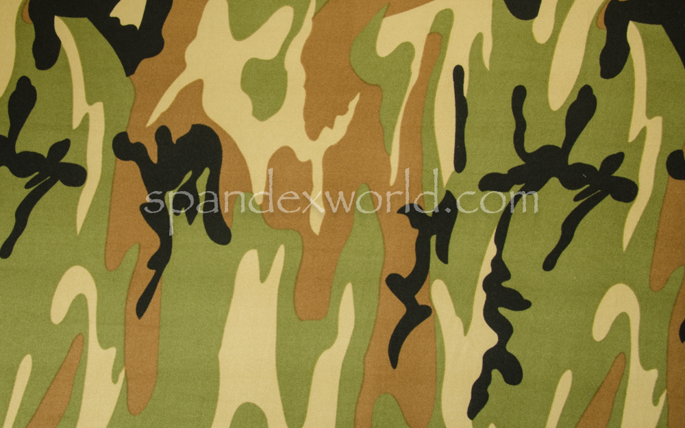 Printed Camouflage (Black/Olive/Multi)