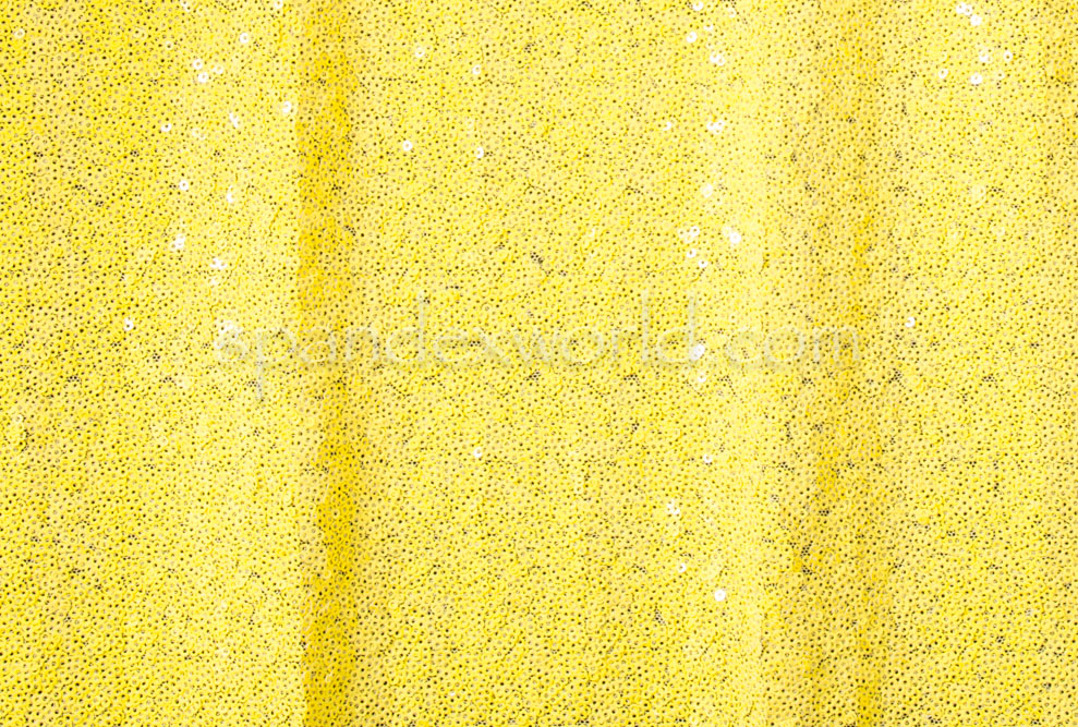 Stretch Sequins (Yellow/Yellow)