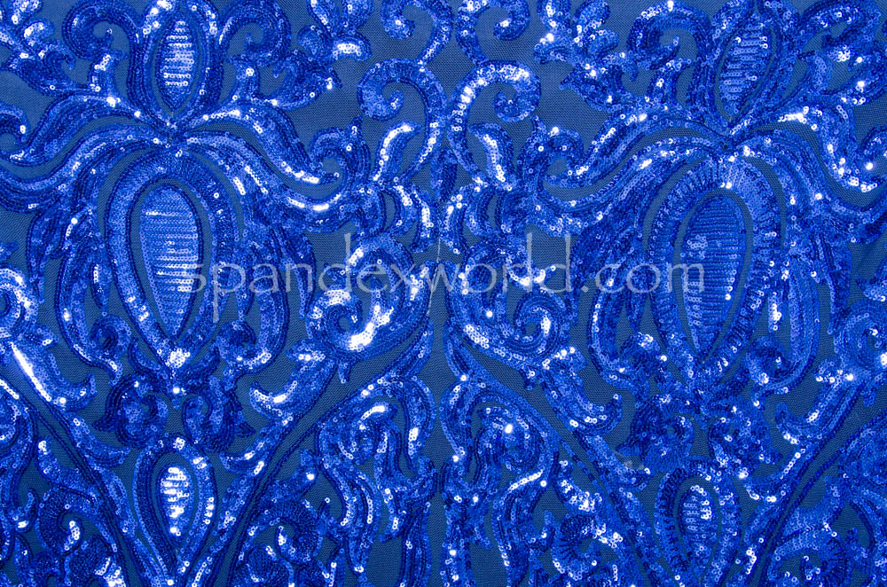 Stretch Sequins (Royal Blue)