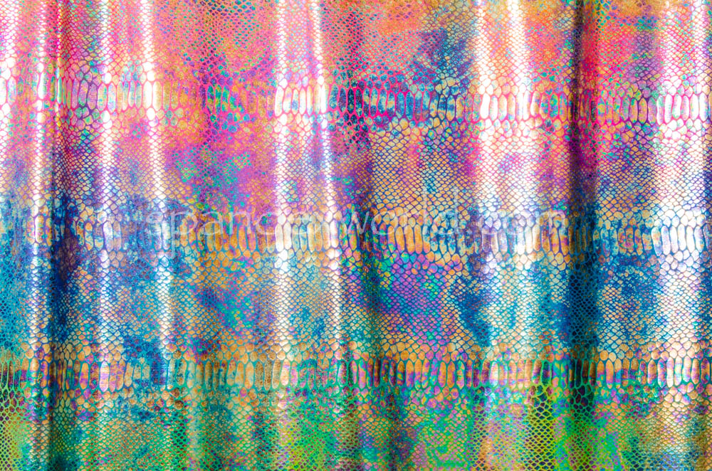 Snake Prints Hologram (Pink/Yellow/Multi)