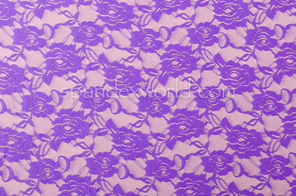 Stretch Lace (Light Purple)