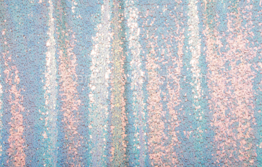 Stretch Sequins (Pink/Blue Pearl)