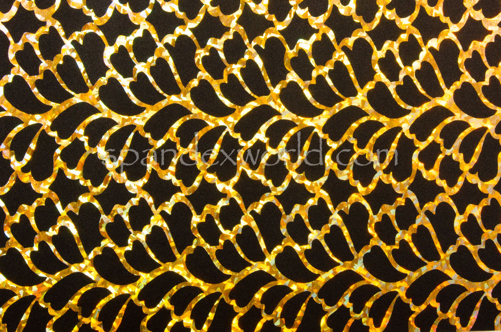 Pattern/Abstract Hologram (Black / Gold holo)