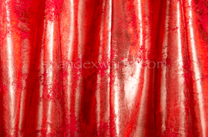 Cloud metalic foil Pattern  (Red)