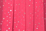 Glitter/Pattern Mesh (Hot Pink/silver)