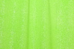 Glitter/Solid Stretch Velvet (Lime/Silver)