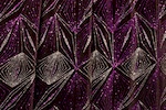 Glitter/Pattern Velvet (Black/Purple/Silver)