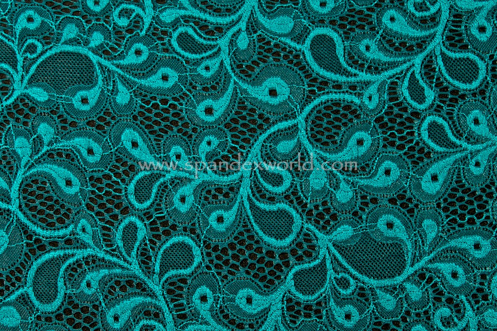 Stretch Lace (Teal)