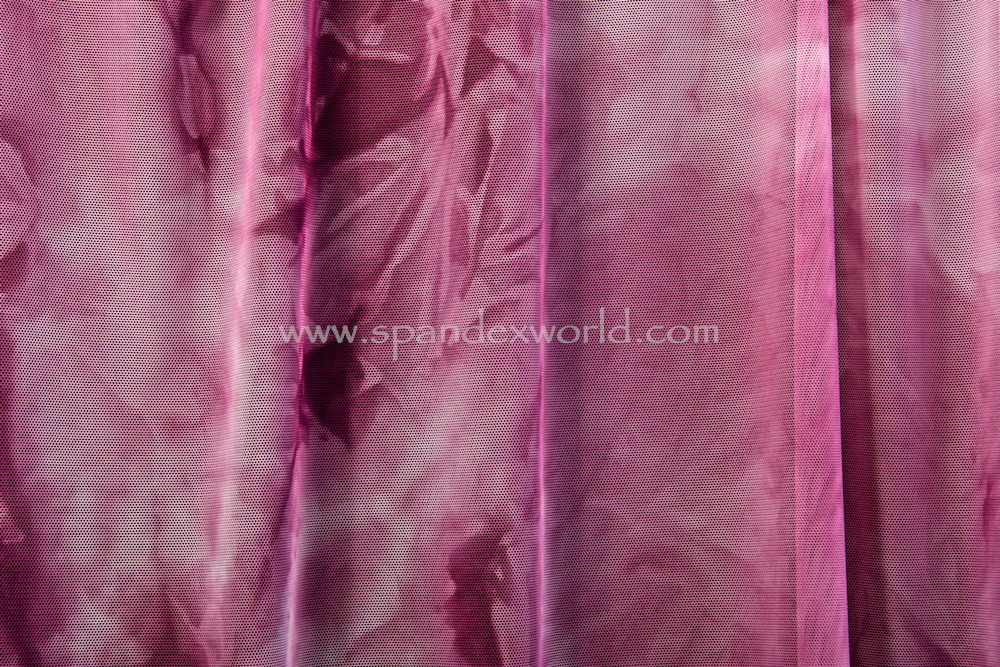 Tie Dye Mesh (Merlot/Multi)